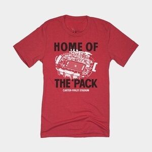 NC State Home Of The Pack Stadium Tee